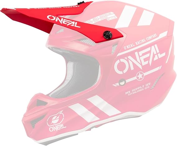 O'NEAL 5SRS Adult Warhawk Helmet Visor Red