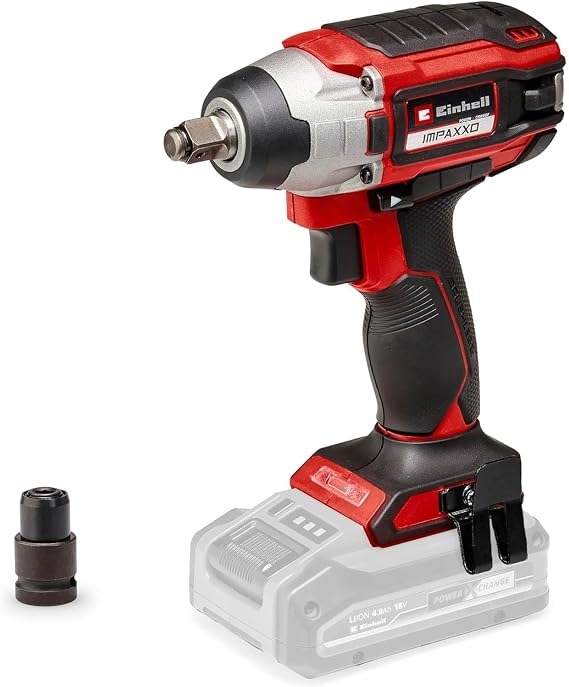 Einhell IMPAXXO 18230 Power X-Change Cordless Nut Puller Lithium Ion, 18 V, 230 Nm, Brushless Motor, Delivery without Battery and Charger