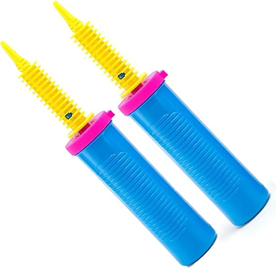Luszmoax Balloon Pump Hand Held Two-Way Dual Action -Balloon Inflator Pump -Air Pump for Balloons (2)