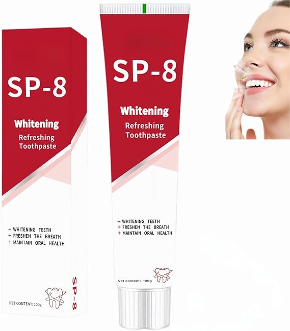 SP-8 Probiotic Toothpaste, SP8 Toothpaste Fresh Breath, Deep Cleaning Care (01)