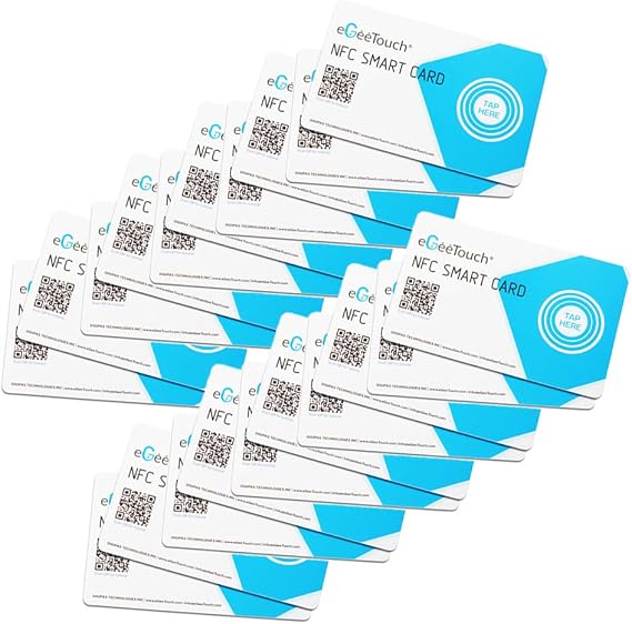 NFC for All eGeeTouch Smart Locks (20 Cards)