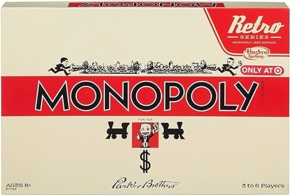 Retro New Monopoly Monopoly Game Edition (Original Version)