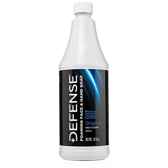 Defense Liquid Foaming Face & Hand Soap