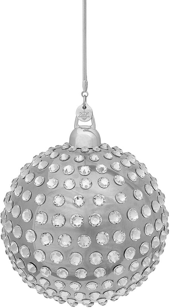 Orbis Globe Christmas Ornament - Platinum (Platinum)