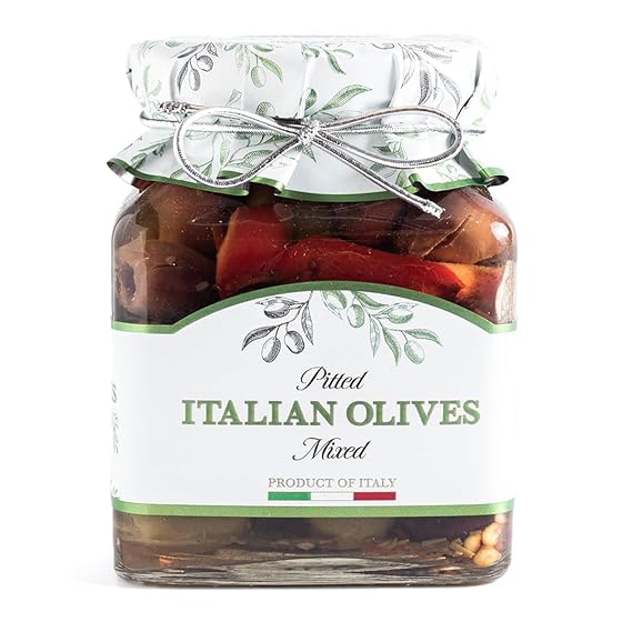 Giusto Sapore Pitted Mixed Italian Olives 10oz
