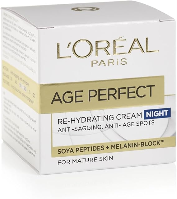 Loreal Age Perfect Re-Hydrating Night Cream for Mature Skin 50 mL