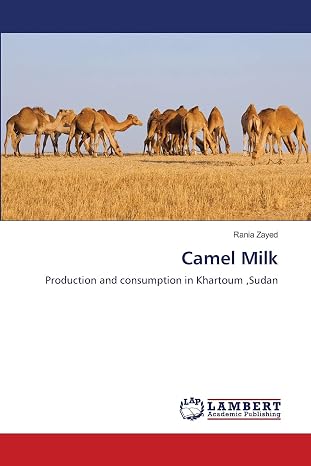 Camel Milk: Production and consumption in Khartoum ,Sudan