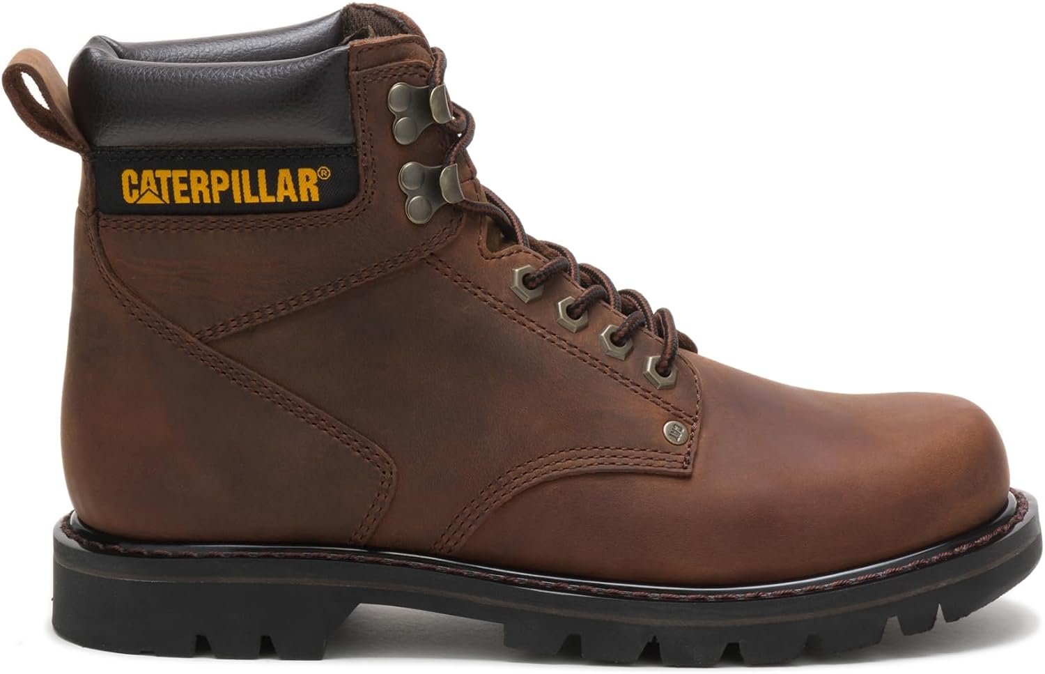 Caterpillar Mens 2nd Shift 6 Plain Soft-Toe Work Boot