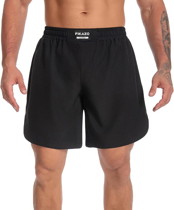 MMA Shorts Men - No Gi BJJ Grappling Shorts