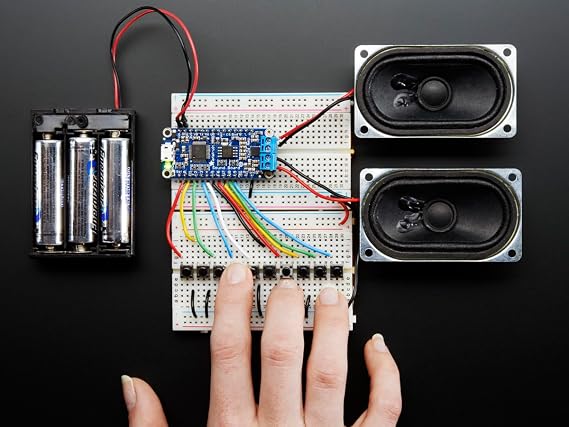 Adafruit Audio Effects Sound Board with 2x2W Amp - WAV/OGG Trigger - 16MB