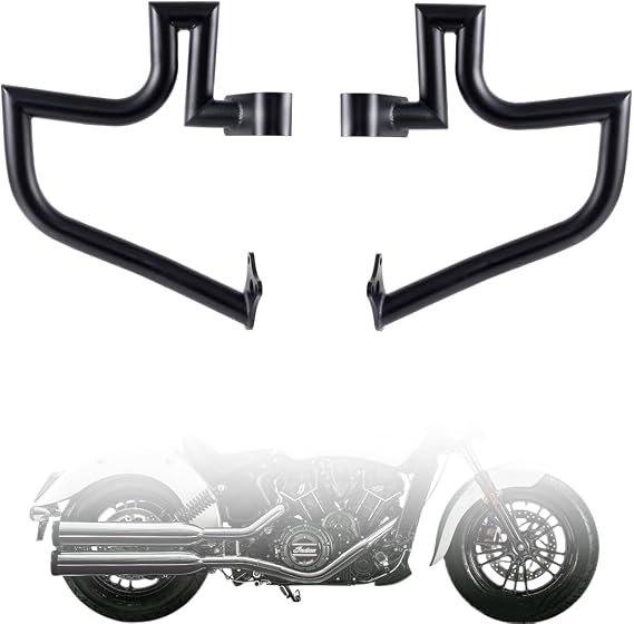 1.5" Crash Bar Engine Guard for Indian Scout 2015-2023(Black)