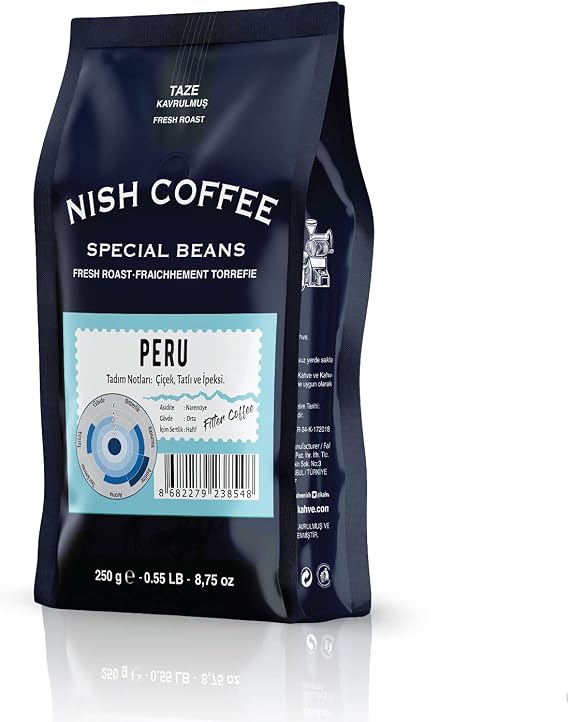 Nish Filtre Kahve Peru Ecoforest 250 Gr - Çekirdek