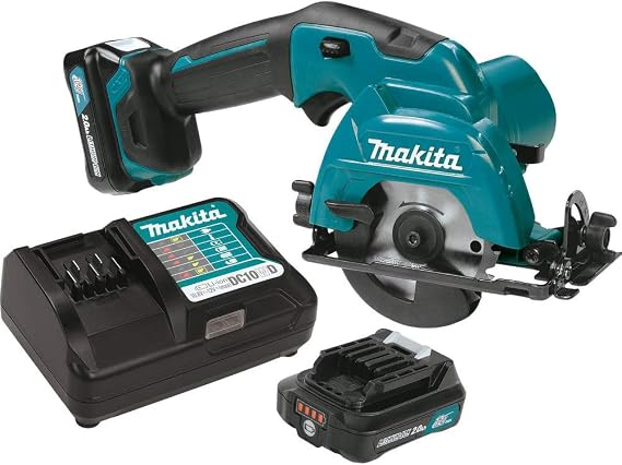Makita SH02R1 12V max CXT Lithium-Ion Cordless 3-3/8" Circular Saw Kit (2.0Ah)