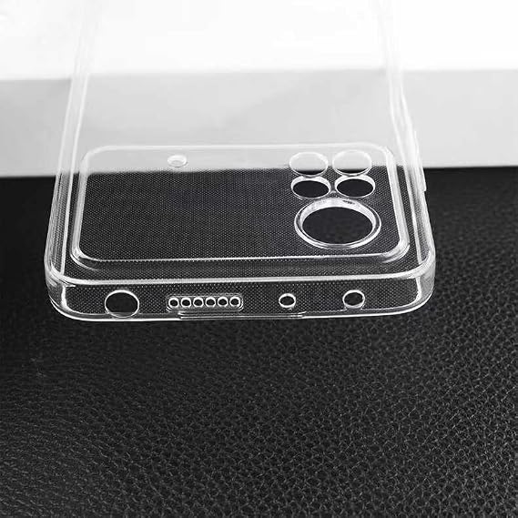 Aksesuarcim Xiaomi Poco M4 Pro 4G ile Uyumlu Kılıfı Şeffaf Esnek Yumuşak İnce Silikon Kapak Süper Renksiz