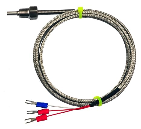 Oil/Water Temperature Sensor, High Precision, with 6ft Cable