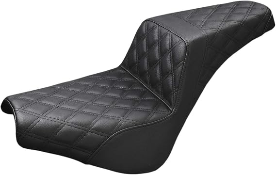 Saddlemen 818-30-175 LS Step-Up Seat - Black Full Diamond
