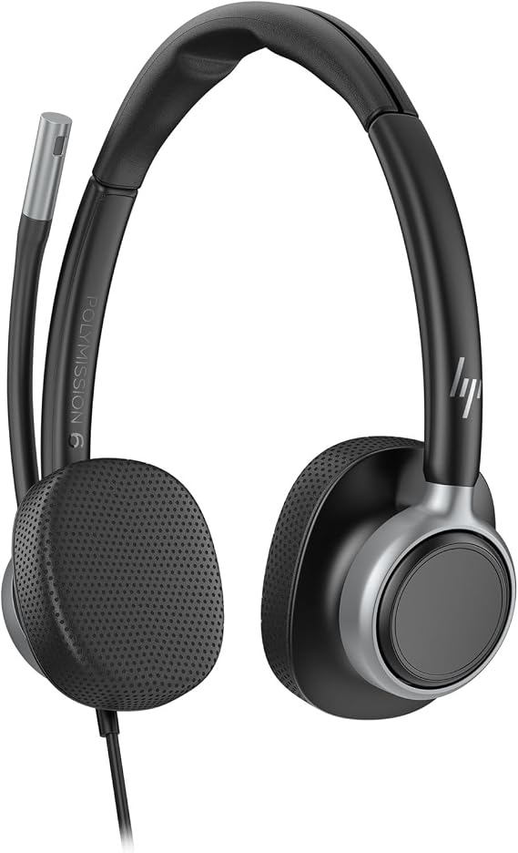 PLT Poly Mission 625 Stereo USB Wired Headset (C01C6AA)