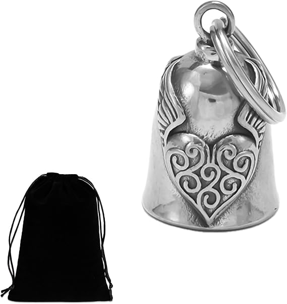 Metal Guardian Bell Biker Charm For Motorbikes And Motorcycles