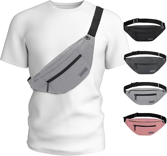 Crossbody bags for Women Travel Essentials Fanny Packs Men Cross Body Belt Bag Christmas Gifts Enjoy Festival Sports Yoga Workout Running Casual Waist Pack Carrying All Size Phones
