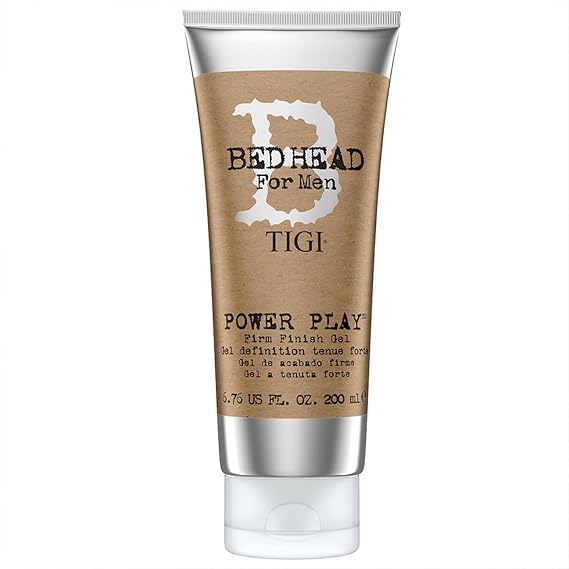 Bed Head for Men Power Play Firm Finish Gel, 6.76 Fluid Ounce