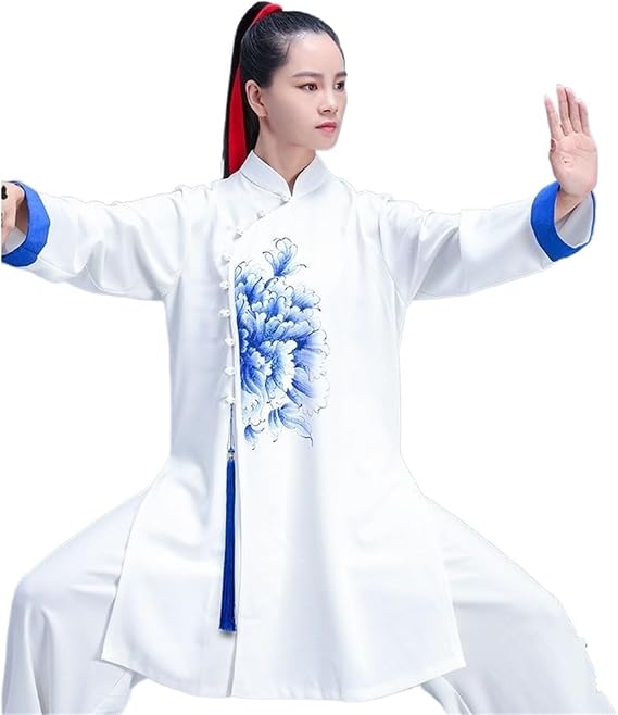 Chinese Men Women Tai Chi Take Martial Arts Practice Qigong Performance Competition