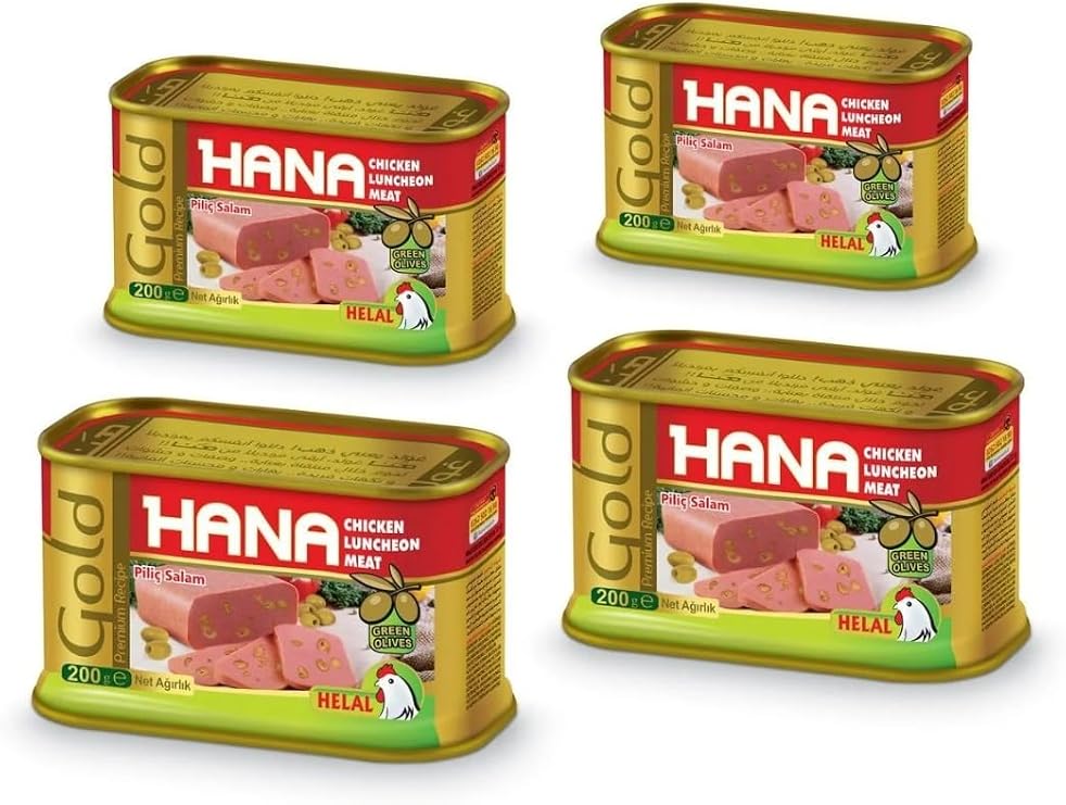 Hana Gold Zeytinli Piliç Salam 200 gr X 4 Adet