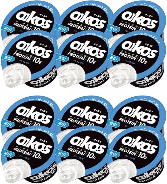 12-pack Danone Oikos 12 Plain Sugared 110g Yogurt
