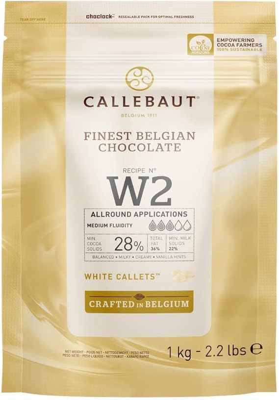 Callebaut Beyaz Çikolata Callets 1kg