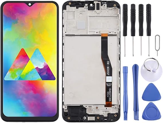 Full Assembly with TFT LCD Screen Frame for Samsung for Galaxy M20 Digitizer