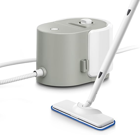Newbealer Heavy-Duty Steam Cleaner, 5 Bar, Stainless Boiler, 20 Accessories