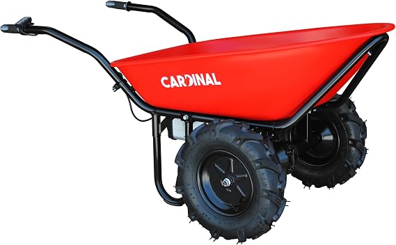 Electric Utility Cart 40V Battery-Powered Wheelbarrow 570-lb. Bucket Capacity