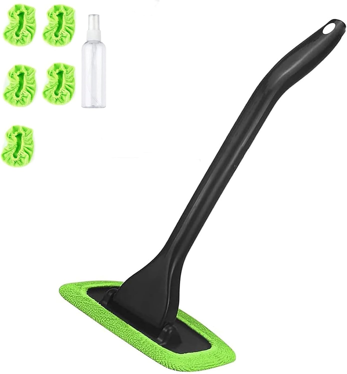 kuker Hicaly Windshield Cleaner, Hicaly Car Window Cleaner Tool, With Refills, For Streak-Free Windows 1pc-B