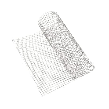 1Pack 30 Mesh 304 Stainless Steel Woven Wire Mesh, Never Rust, Hard and Heat Resisting Wire Mesh, Fine Screen Mesh for Many Projects, 11.8 x 23.6 Inch