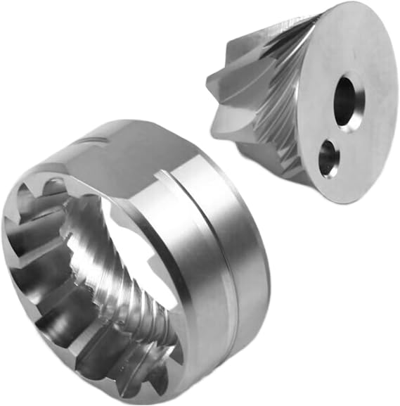 Espresso EnthusiastS Choice: 38mm Conical Burrs for Manual Coffee Grinding
