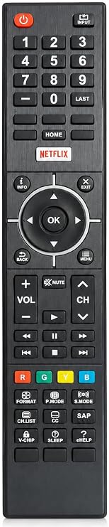 Universal for Panasonic TV Remote, Compatible with All Panasonic LCD LED QLED SUHD UHD HDTV Curved Plasma 4K 3D Smart TVs