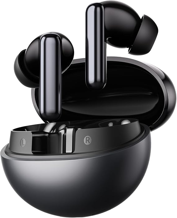 HAYLOU Flowbuds N55 ANC Wireless Earbuds, Bluetooth 6.0, 6 HD Mics, 40H