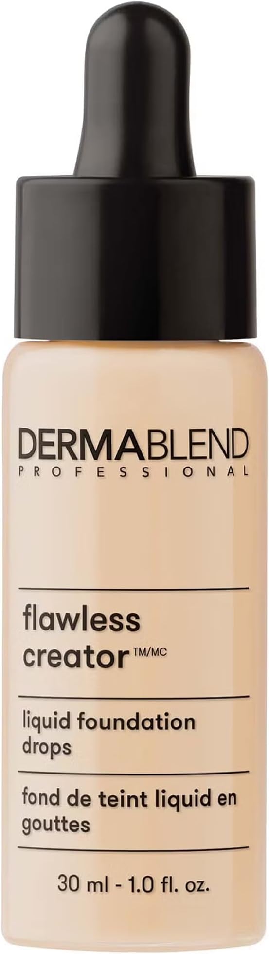 Dermablend Flawless Creator Lightweight Foundation - Oil Free Formula - Never Cakey - Covers Skin Blemishes - Weightless Coverage - Suitable For Normal, Combination And Oily Skin - 10N - 30 ML