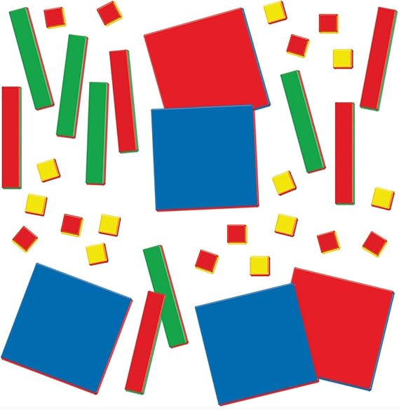 EAI Education Algebra Tiles Standard Set - 35 Pieces