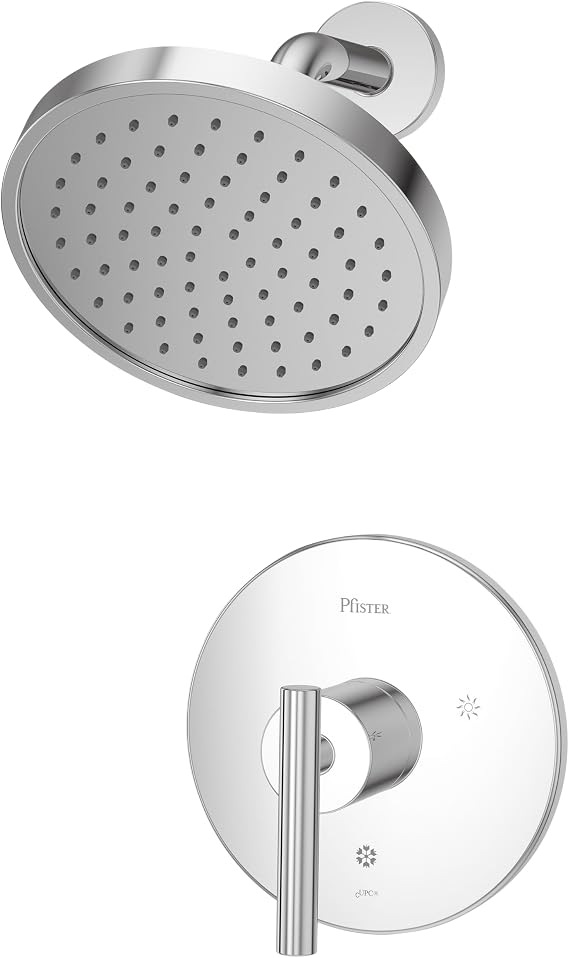 Pfister Contempra Single Handle Shower Faucet Trim Kit, Chrome LG897NCC