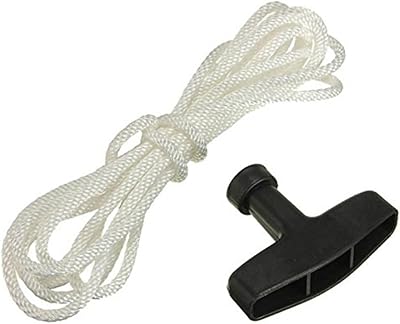 WONIU Recoil Starter Handle with Rope3.9 ft fit Honda GX160 GX200 GX240 GX270 GX340 GX390 Pull Starter