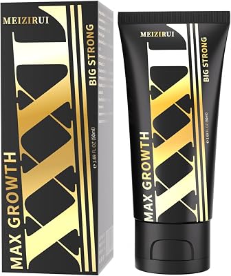 Max Growth L Big Strong Extra Strength Massage Gel for Man Mens Power Massage Cream for Increase Size, Huge Thickness, Strength and Prolonged Performance
