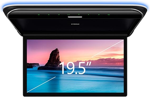 XTRONS 19.5 Inch Car Overhead Player, with HDMI, Built-in Speaker, AV Input