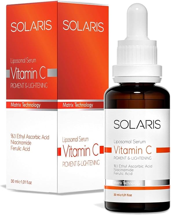 Solaris Vitamin C Serum Anti-Blemish 30 ml (3% Ethyl Ascorbic Acid and Niacinamide)