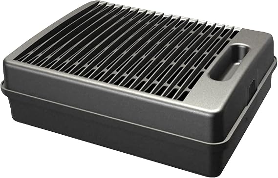 Tetra Pond Submersible Flat Box Filter 250-500 Gal | Stops Pump Clogging, Includes Foam Pads, Tubing & 3 Hose Fittings, Easy Cleaning.
