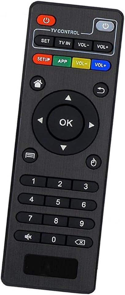 Replacement Remote Control Controller for MXQ (Amlogic S805/S905), MXQ PRO, T95N, M8C, M10, M8S, T95M, X96 mini, H96 Pro Android TV Box - [Updated Version]