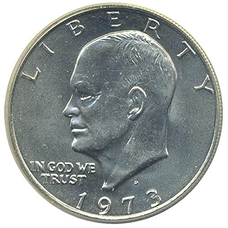 1 U.S. Eisenhower Ike $1 Dollar Coin 1971 to 1978 Collectors Coin.