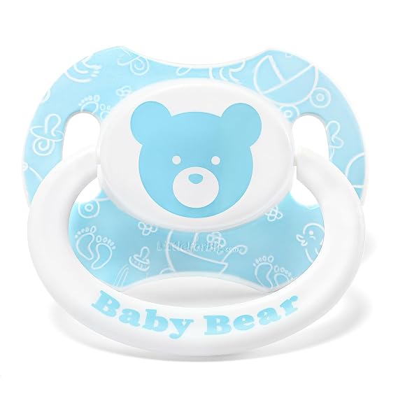 LittleForBig Bigshield Generation-II Adult Sized Printed Pacifier Bear Pattern
