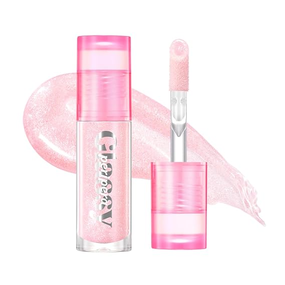 Peripera Ink Glasting Lip Gloss | Non-Sticky, High-Shine Finish | Fuller-Looking Lips, Nourishing Formula | Long-Lasting Wear, Safe for Sensitive Lips, K-Beauty Makeup (P01 BE ON FIRE)