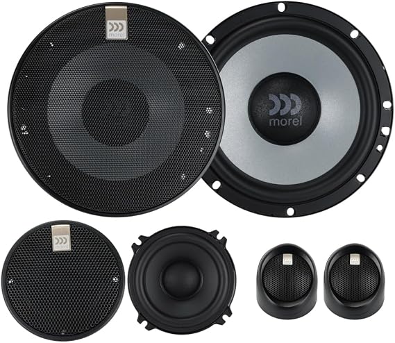 Morel Maximo Ultra 603A MKII Active 6-1/2" 3-Way Component Speakers