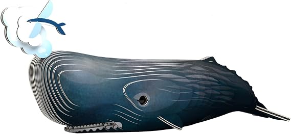 EUGY 092 Sperm Whale Eco-Friendly 3D Paper Craft Puzzle